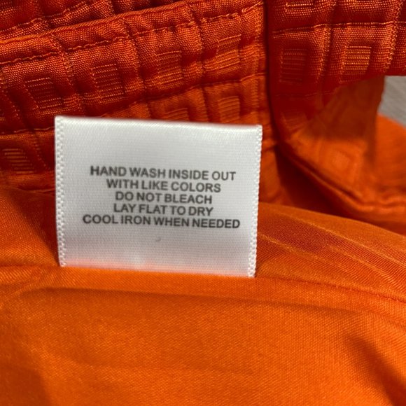 Modcloth 60's look A-Line Pleated Tangerine Orange Textured Lined Mini Dress - Picture 9 of 11